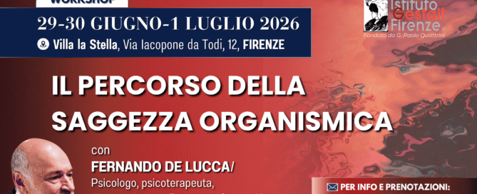 Workshop di Psicoterapia della Gestalt