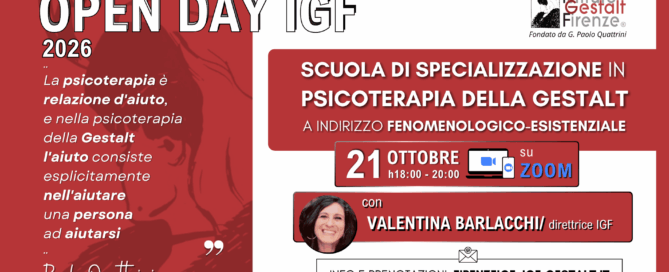Scuola di Specializzazione in Psicoterapia della Gestalt