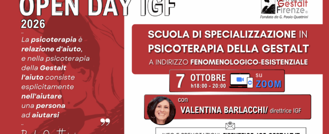 Scuola di Specializzazione in Psicoterapia della Gestalt